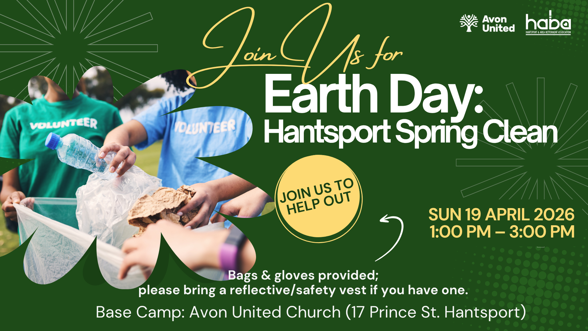 Hantsport Earth Day 2026 with HABA and Avon United
